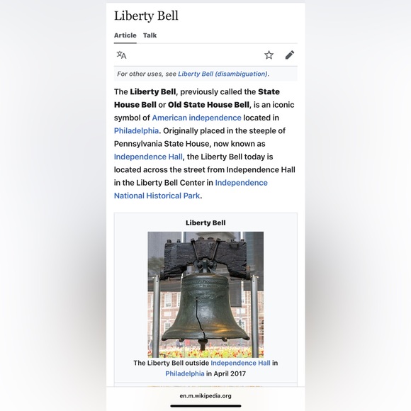 Delano Studios Vintage Liberty Bell Collectible Tray - Picture 8 of 8